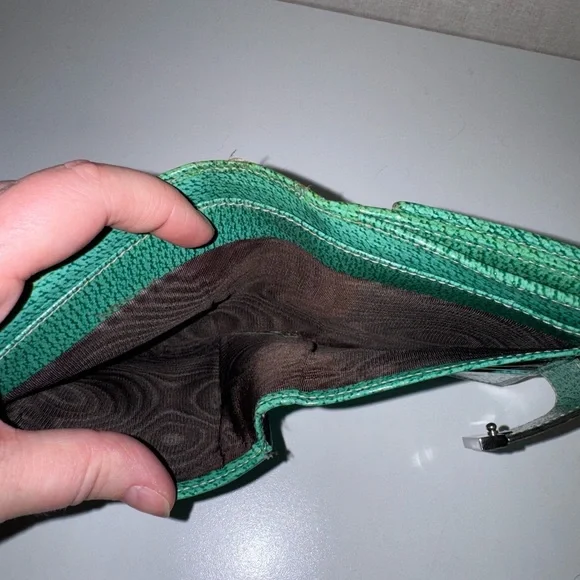 Gucci Brown and Green Women's Wallet - Picture 6 of 9